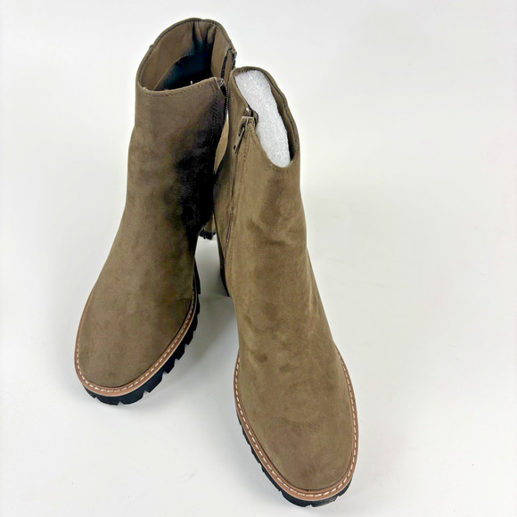 CUSHIONAIRE Women's Ringo platform heel boot Memory Foam Size 11M - Picture 14 of 15